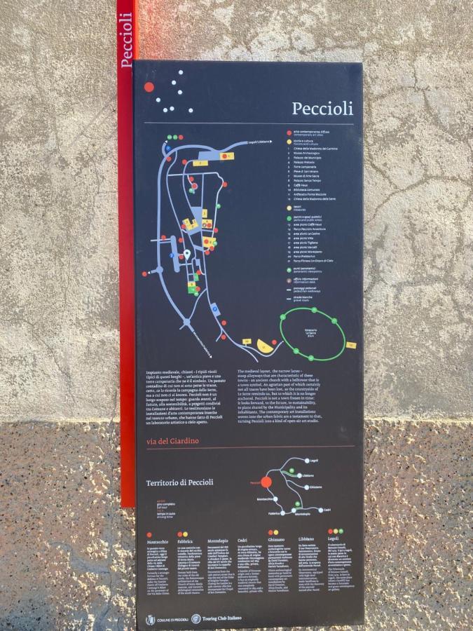Casa Bel Vedere Peccioli Eksteriør bilde